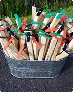 Barrel of Yip Sticks